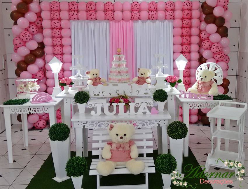 Idéias de chá de bebê para meninas