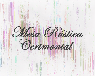 Mesa Rústica Casamentos e Noivados