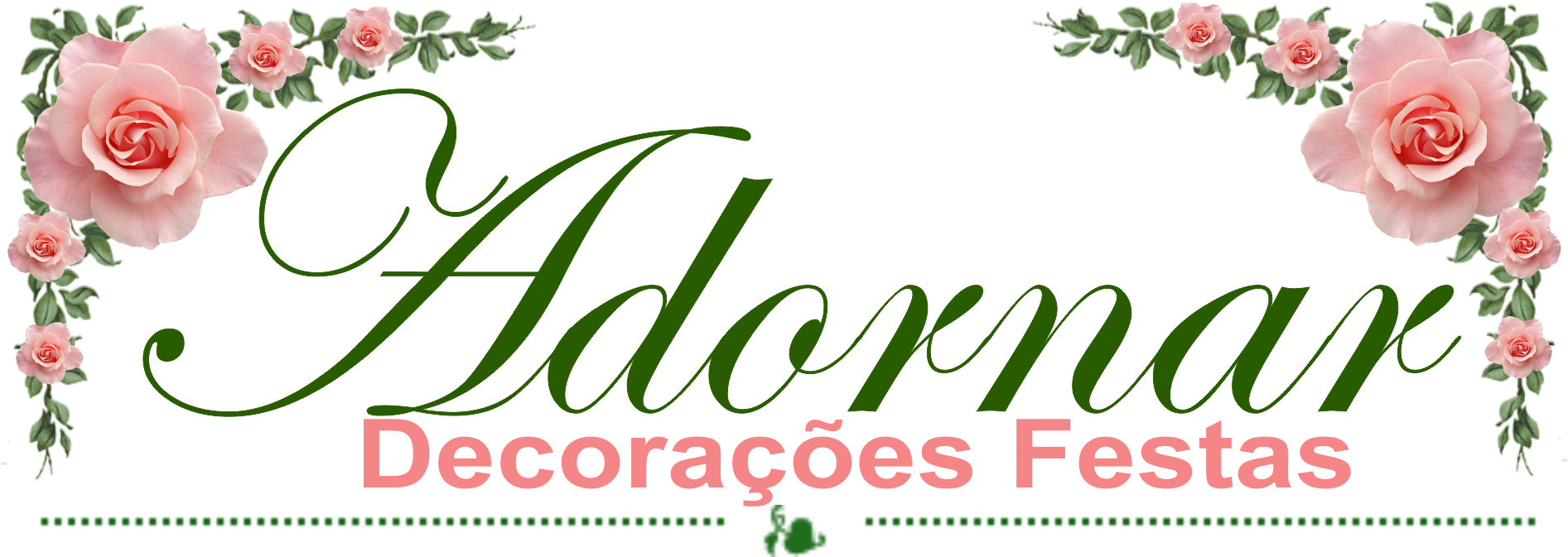 Logo Adornar Decorações Festas